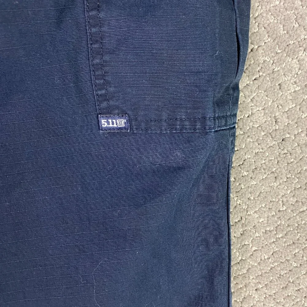 5.11 Tactical Taclite Pro Pants Men's 44 x 32 Measures 42.5 x 30.5 Blue Cargo - Picture 6 of 14